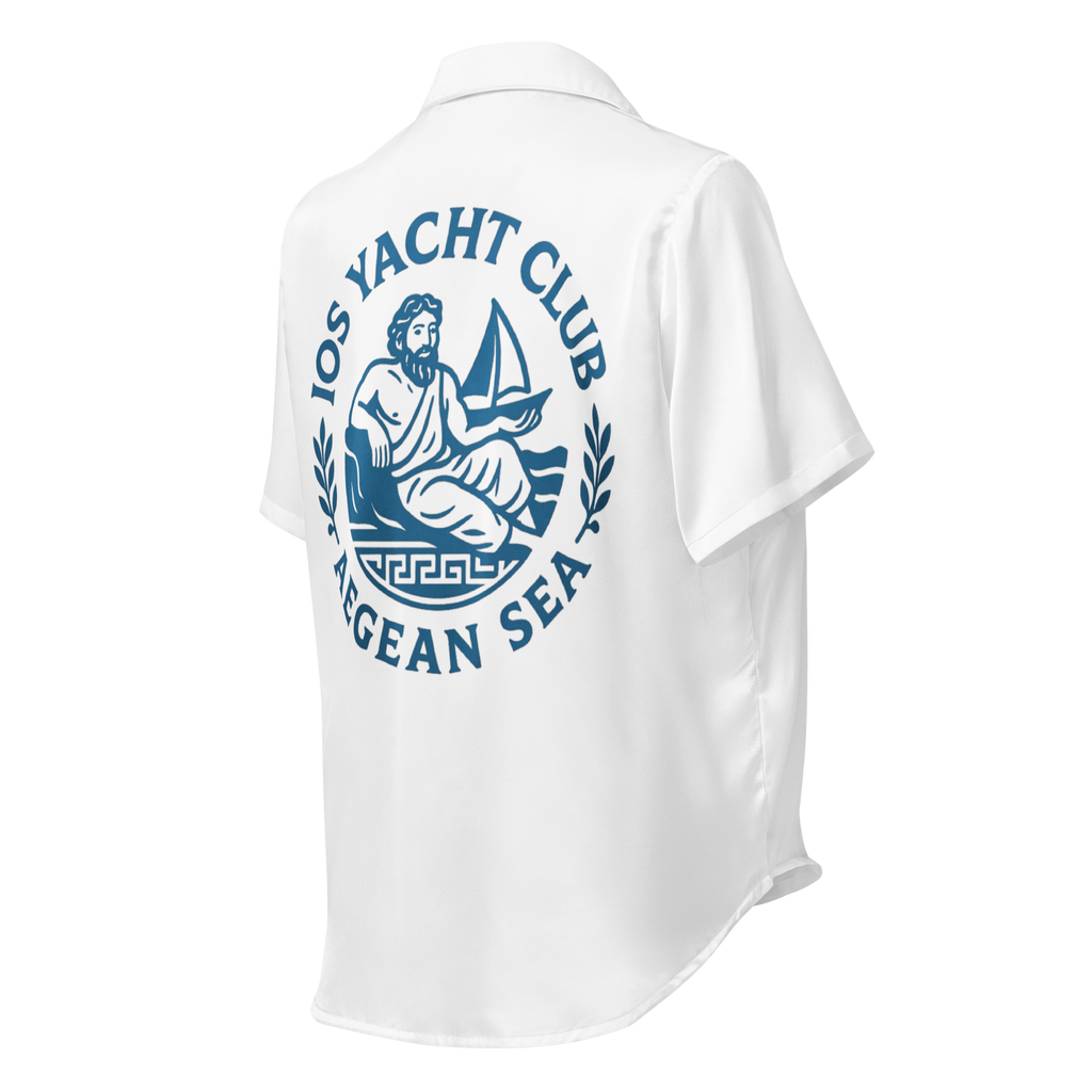 All-over print women’s short sleeve pajama top